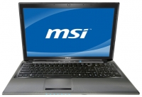laptop MSI, notebook MSI CR650 (E-450 1650 Mhz/15.6