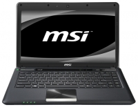 laptop MSI, notebook MSI CX480 (Pentium B950 2100 Mhz/14