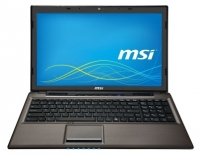 laptop MSI, notebook MSI CX61 0OC (Core i3 3110M 2400 Mhz/15.6