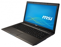 laptop MSI, notebook MSI CX61 2OD (Core i7 4702MQ 2200 Mhz/15.6