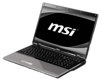 laptop MSI, notebook MSI CX620 (Core i3 380M 2530 Mhz/15.6