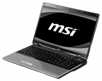 laptop MSI, notebook MSI CX623 (Core i3 380M 2530 Mhz/15.6