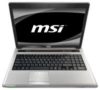 laptop MSI, notebook MSI CX640 (Core i5 2430M 2400 Mhz/15.6