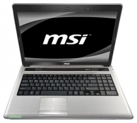 laptop MSI, notebook MSI CX640DX (Core i3 2350M 2300 Mhz/15.6
