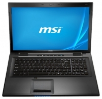 laptop MSI, notebook MSI CX70 0ND (Core i5 3210M 2500 Mhz/17.3