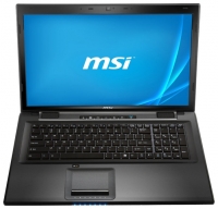 laptop MSI, notebook MSI CX70 0NF (Core i5 3210M 2500 Mhz/17.3