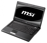 laptop MSI, notebook MSI CX705MX (Pentium T4500 2300 Mhz/17.3