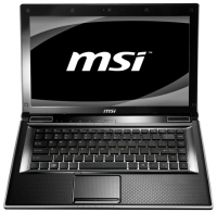 laptop MSI, notebook MSI FX400 (Core i5 460M 2530 Mhz/14