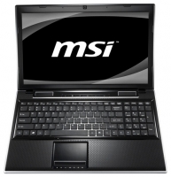 laptop MSI, notebook MSI FX620DX (Core i5 2410M 2300 Mhz/15.6