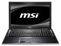 laptop MSI, notebook MSI FX700 (Core i3 370M 2400 Mhz/17.3