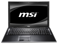 laptop MSI, notebook MSI FX720 (Core i3 2310M 2100 Mhz/17.3