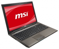 laptop MSI, notebook MSI GE620DX (Core i3 2350M 2300 Mhz/15.6