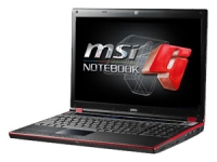 laptop MSI, notebook MSI GT628 (Core 2 Duo P8700 2530 Mhz/15.4