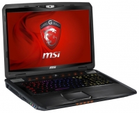 laptop MSI, notebook MSI GT780DX (Core i5 2430M 2400 Mhz/17.3