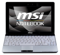 laptop MSI, notebook MSI Wind U120 (Atom N270 1600 Mhz/10.2