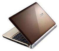 laptop MSI, notebook MSI Wind U160 (Atom N455 1660 Mhz/10