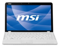 laptop MSI, notebook MSI Wind12 U200 (Celeron 723 1200 Mhz/12.1