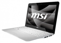 laptop MSI, notebook MSI X-Slim X340 (Core 2 Solo SU3500 1400 Mhz/13
