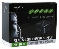 power supply Nexus, power supply Nexus NX-8060 600W, Nexus power supply, Nexus NX-8060 600W power supply, power supplies Nexus NX-8060 600W, Nexus NX-8060 600W specifications, Nexus NX-8060 600W, specifications Nexus NX-8060 600W, Nexus NX-8060 600W specification, power supplies Nexus, Nexus power supplies