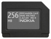 memory card Nokia, memory card Nokia MU-9 256Mb, Nokia memory card, Nokia MU-9 256Mb memory card, memory stick Nokia, Nokia memory stick, Nokia MU-9 256Mb, Nokia MU-9 256Mb specifications, Nokia MU-9 256Mb