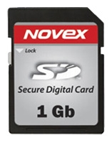 memory card Novex, memory card Novex Secure Digital 1GB, Novex memory card, Novex Secure Digital 1GB memory card, memory stick Novex, Novex memory stick, Novex Secure Digital 1GB, Novex Secure Digital 1GB specifications, Novex Secure Digital 1GB