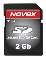 memory card Novex, memory card Novex Secure Digital 2GB, Novex memory card, Novex Secure Digital 2GB memory card, memory stick Novex, Novex memory stick, Novex Secure Digital 2GB, Novex Secure Digital 2GB specifications, Novex Secure Digital 2GB