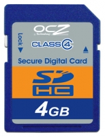 memory card OCZ, memory card OCZ OCZSDHC4-4GB, OCZ memory card, OCZ OCZSDHC4-4GB memory card, memory stick OCZ, OCZ memory stick, OCZ OCZSDHC4-4GB, OCZ OCZSDHC4-4GB specifications, OCZ OCZSDHC4-4GB
