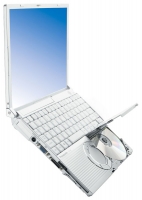 laptop Panasonic, notebook Panasonic TOUGHBOOK CF-W5 (Core Duo 1060 Mhz/12.0