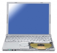 laptop Panasonic, notebook Panasonic TOUGHBOOK CF-W7 (Core 2 Duo U7500 1060 Mhz/12.1