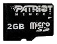 memory card Patriot Memory, memory card Patriot Memory PSF2GMCSD, Patriot Memory memory card, Patriot Memory PSF2GMCSD memory card, memory stick Patriot Memory, Patriot Memory memory stick, Patriot Memory PSF2GMCSD, Patriot Memory PSF2GMCSD specifications, Patriot Memory PSF2GMCSD