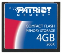 memory card Patriot Memory, memory card Patriot Memory PSF4G266CF, Patriot Memory memory card, Patriot Memory PSF4G266CF memory card, memory stick Patriot Memory, Patriot Memory memory stick, Patriot Memory PSF4G266CF, Patriot Memory PSF4G266CF specifications, Patriot Memory PSF4G266CF