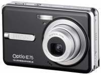 Pentax Optio E75 digital camera, Pentax Optio E75 camera, Pentax Optio E75 photo camera, Pentax Optio E75 specs, Pentax Optio E75 reviews, Pentax Optio E75 specifications, Pentax Optio E75