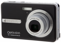 Pentax Optio E85 digital camera, Pentax Optio E85 camera, Pentax Optio E85 photo camera, Pentax Optio E85 specs, Pentax Optio E85 reviews, Pentax Optio E85 specifications, Pentax Optio E85