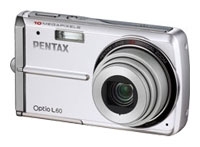 Pentax Optio L60 digital camera, Pentax Optio L60 camera, Pentax Optio L60 photo camera, Pentax Optio L60 specs, Pentax Optio L60 reviews, Pentax Optio L60 specifications, Pentax Optio L60