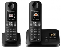 Philips D 6052 cordless phone, Philips D 6052 phone, Philips D 6052 telephone, Philips D 6052 specs, Philips D 6052 reviews, Philips D 6052 specifications, Philips D 6052