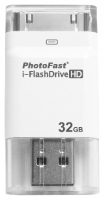usb flash drive PhotoFast, usb flash PhotoFast i-FlashDrive HD 32GB, PhotoFast flash usb, flash drives PhotoFast i-FlashDrive HD 32GB, thumb drive PhotoFast, usb flash drive PhotoFast, PhotoFast i-FlashDrive HD 32GB