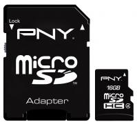 memory card PNY, memory card PNY 16GB microSDHC Class 4 + SD adapter, PNY memory card, PNY 16GB microSDHC Class 4 + SD adapter memory card, memory stick PNY, PNY memory stick, PNY 16GB microSDHC Class 4 + SD adapter, PNY 16GB microSDHC Class 4 + SD adapter specifications, PNY 16GB microSDHC Class 4 + SD adapter