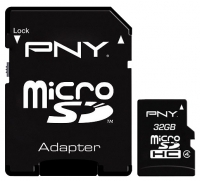 memory card PNY, memory card PNY 32GB microSDHC Class 4 + SD adapter, PNY memory card, PNY 32GB microSDHC Class 4 + SD adapter memory card, memory stick PNY, PNY memory stick, PNY 32GB microSDHC Class 4 + SD adapter, PNY 32GB microSDHC Class 4 + SD adapter specifications, PNY 32GB microSDHC Class 4 + SD adapter