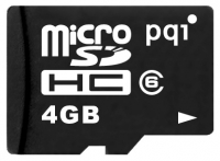 memory card PQI, memory card PQI microSDHC 4Gb Class 6, PQI memory card, PQI microSDHC 4Gb Class 6 memory card, memory stick PQI, PQI memory stick, PQI microSDHC 4Gb Class 6, PQI microSDHC 4Gb Class 6 specifications, PQI microSDHC 4Gb Class 6