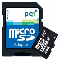 memory card PQI, memory card PQI microSDHC 4Gb Class 6 + SD adapter, PQI memory card, PQI microSDHC 4Gb Class 6 + SD adapter memory card, memory stick PQI, PQI memory stick, PQI microSDHC 4Gb Class 6 + SD adapter, PQI microSDHC 4Gb Class 6 + SD adapter specifications, PQI microSDHC 4Gb Class 6 + SD adapter