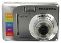Praktica DCZ 5.8 digital camera, Praktica DCZ 5.8 camera, Praktica DCZ 5.8 photo camera, Praktica DCZ 5.8 specs, Praktica DCZ 5.8 reviews, Praktica DCZ 5.8 specifications, Praktica DCZ 5.8