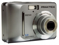 Praktica DCZ 6.8 digital camera, Praktica DCZ 6.8 camera, Praktica DCZ 6.8 photo camera, Praktica DCZ 6.8 specs, Praktica DCZ 6.8 reviews, Praktica DCZ 6.8 specifications, Praktica DCZ 6.8