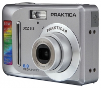 Praktica DCZ 6.8 digital camera, Praktica DCZ 6.8 camera, Praktica DCZ 6.8 photo camera, Praktica DCZ 6.8 specs, Praktica DCZ 6.8 reviews, Praktica DCZ 6.8 specifications, Praktica DCZ 6.8