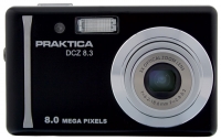 Praktica DCZ 8.3 digital camera, Praktica DCZ 8.3 camera, Praktica DCZ 8.3 photo camera, Praktica DCZ 8.3 specs, Praktica DCZ 8.3 reviews, Praktica DCZ 8.3 specifications, Praktica DCZ 8.3