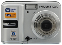 Praktica DPix 740Z digital camera, Praktica DPix 740Z camera, Praktica DPix 740Z photo camera, Praktica DPix 740Z specs, Praktica DPix 740Z reviews, Praktica DPix 740Z specifications, Praktica DPix 740Z
