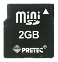 memory card Pretec, memory card Pretec miniSD 2Gb, Pretec memory card, Pretec miniSD 2Gb memory card, memory stick Pretec, Pretec memory stick, Pretec miniSD 2Gb, Pretec miniSD 2Gb specifications, Pretec miniSD 2Gb