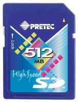memory card Pretec, memory card Pretec SD 60x 512Mb, Pretec memory card, Pretec SD 60x 512Mb memory card, memory stick Pretec, Pretec memory stick, Pretec SD 60x 512Mb, Pretec SD 60x 512Mb specifications, Pretec SD 60x 512Mb