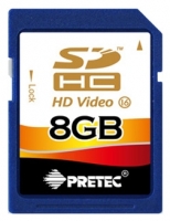 memory card Pretec, memory card Pretec SDHC Class 16 8GB, Pretec memory card, Pretec SDHC Class 16 8GB memory card, memory stick Pretec, Pretec memory stick, Pretec SDHC Class 16 8GB, Pretec SDHC Class 16 8GB specifications, Pretec SDHC Class 16 8GB