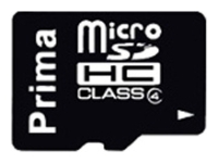memory card Prima, memory card Prima 8GB microSDHC Class 4, Prima memory card, Prima 8GB microSDHC Class 4 memory card, memory stick Prima, Prima memory stick, Prima 8GB microSDHC Class 4, Prima 8GB microSDHC Class 4 specifications, Prima 8GB microSDHC Class 4