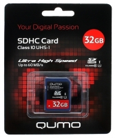 memory card Qumo, memory card Qumo SDHC Card Class 10 UHS-I U1 32GB, Qumo memory card, Qumo SDHC Card Class 10 UHS-I U1 32GB memory card, memory stick Qumo, Qumo memory stick, Qumo SDHC Card Class 10 UHS-I U1 32GB, Qumo SDHC Card Class 10 UHS-I U1 32GB specifications, Qumo SDHC Card Class 10 UHS-I U1 32GB
